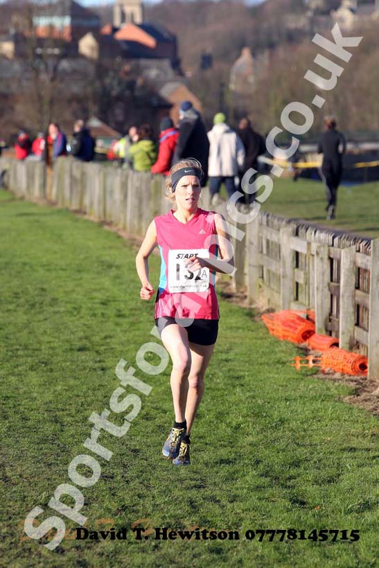 132A Womens race, Durham Cathedral Cross Country Relays.